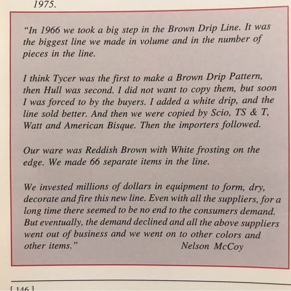 McCoy Pottery Vintage Brown Drip Glaze Bean Pot with Lid - Picture 10 of 12